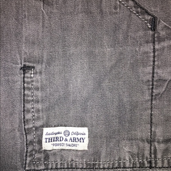 Third and Army Long Sleeve Button Down - Picture 4 of 7